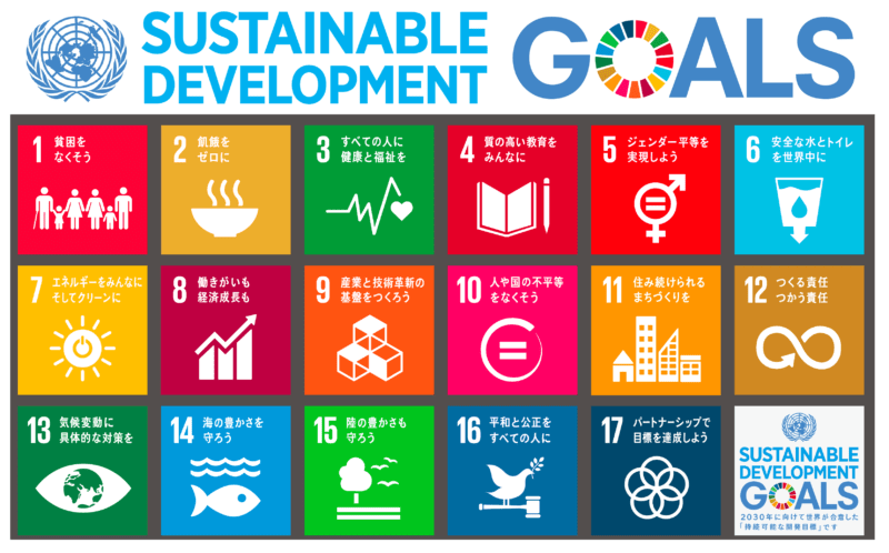 SDGs｜Sustainable Development Goals（持続可能な開発目標）