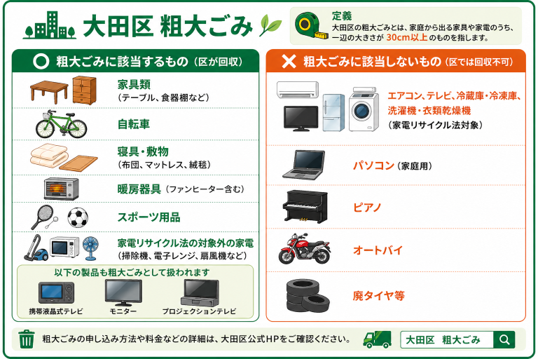 大田区粗大ゴミ