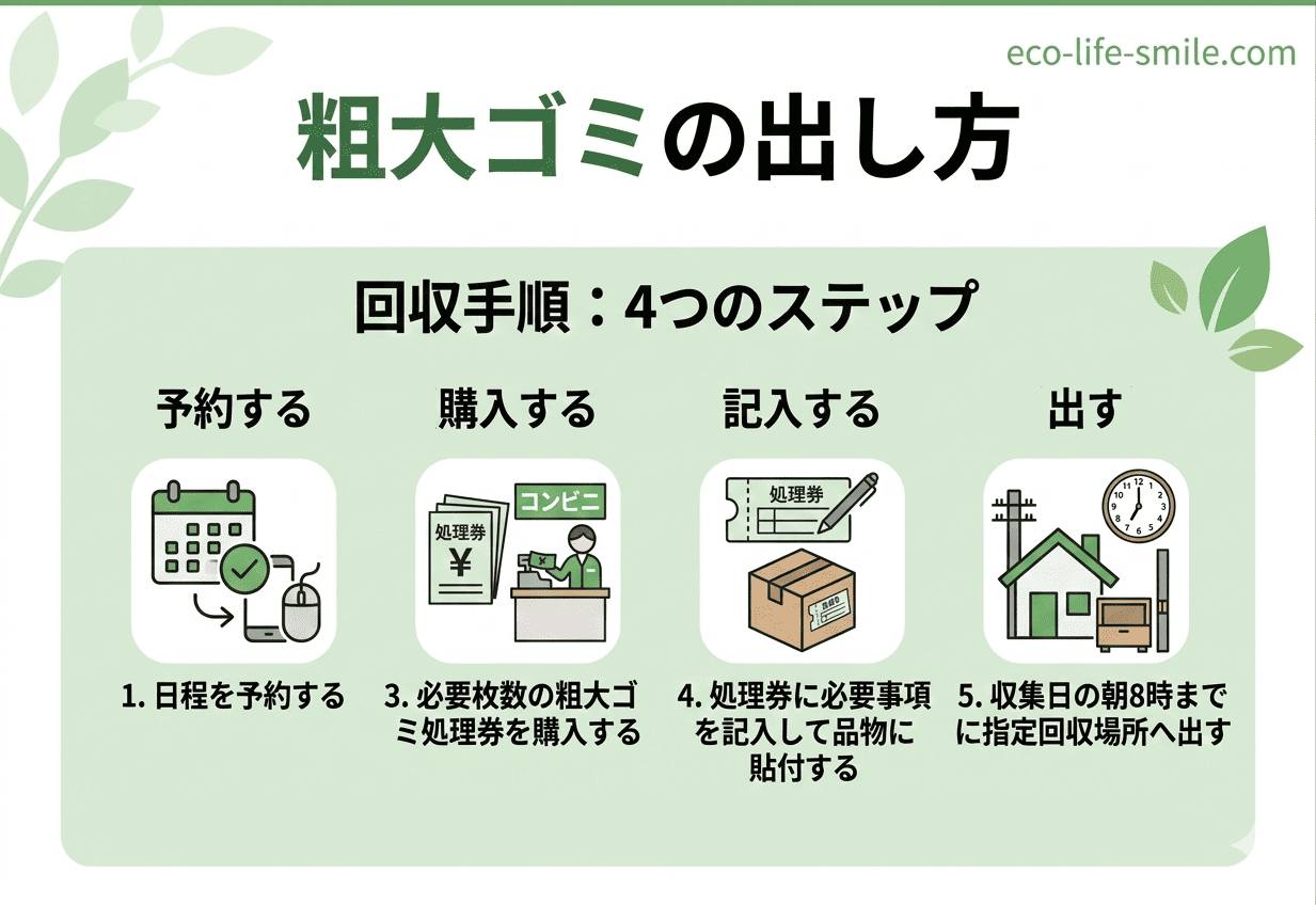 鎌ケ谷市の粗大ゴミ処分|戸別回収