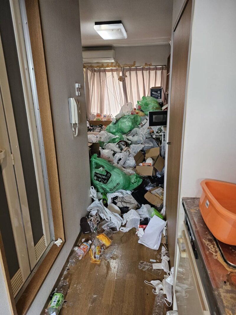 ゴミ屋敷を片付ける順番