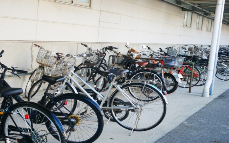 自転車の処分を検討中