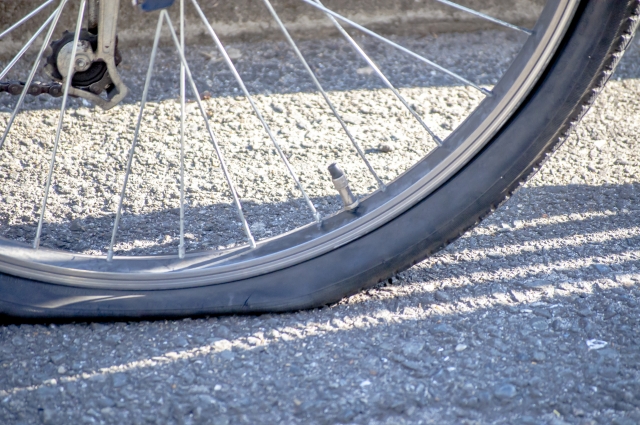 自転車タイヤの処分どき