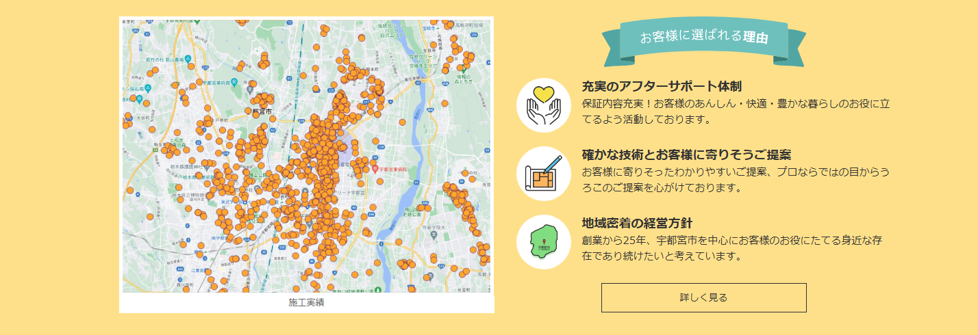 住まいる工務店特徴