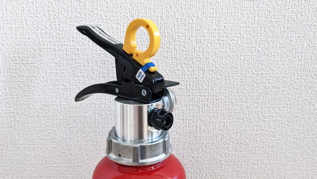 コーナンでの消火器の引き取り